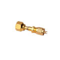 Product Image of Swivel Nut Access Fitting w/ Depressor for 1/4" Female Flare Forged Swivel Nut (Pack of 6)