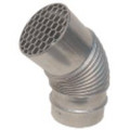 Product Image of Horizontal Vent Termination with 45° Birdscreen