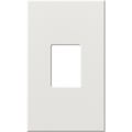 Product Image of Architectural 1 Gang Wall Plate for Nova T Dimmers and Switches, Matte Finish, VWP-1-WH, White