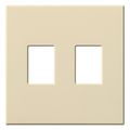 Product Image of Architectural 2 Gang Wall Plate for Nova T Dimmers and Switches, Matte Finish, VWP-2-BE, Beige