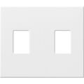 Product Image of Nova T Wall Plate Kit, 1-Gang, Fits 1 Large Nova T/Nova Control, No Fins Broken, Metal Finish, Satin Brass