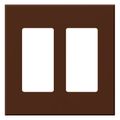 Product Image of Architectural 2 Gang Wall Plate for 2 Accessories, Matte Finish, VWP-2R-Si, Sienna