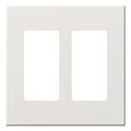 Product Image of Architectural 2 Gang Wall Plate for 2 Accessories, Matte Finish, VWP-2R-WH, White
