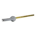 Product Image of Premium Flat Brass Arm Tank Lever Handle (Chrome)