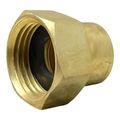 Product Image of 3/4" Female Hose x 1/2" FIP Brass Garden Hose Adapter (Lead Free)
