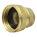 Product Image of 3/4" Female Swivel Hose x 1/2" FIP Brass Garden Hose Adapter (Lead Free)