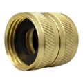 Product Image of 3/4" Female Swivel Hose x 3/4" Female Hose Brass Garden Hose Adapter (Lead Free)