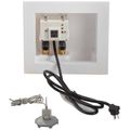 Product Image of 1/2" A2C-SC-WB, IntelliFlow Auto Washing Machine Water Shutoff Valve. w/ Leak Sensor, Inlet Adapters & Wall Box
