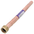Product Image of 7/8" OD Copper Corrugated Hose Water Heater Connector w/ 3/4" FIP x 3/4" Nom. Male/Female Sweat (12" Length)