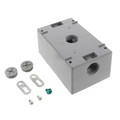 Product Image of Single Gang 1/2" 3 Holes Weather Proof Box (Bronze)
