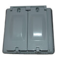 Product Image of Double Gang 25-in-1 Vertical Multi-Use Cover (Bronze)