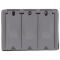 Product Image of Triple Gang 125-in-1 Vertical Multi-Use Cover (Gray)