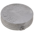 Product Image of 6" Aluminum Plain Well Cap