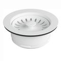 Product Image of Colorline Replacement Waste Disposer Flange for Kitchen Sink (Polar White), WD-900-PWT