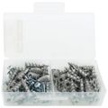Product Image of #8 Zinc Alloy Walldriller Anchor Kit w/ Wafer Head Phillips Drive Screws