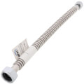 Product Image of 3/4" FIP x 1" FIP Corrugated Hose Water Heater Connector, Lead Free (18" Length)