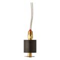 Product Image of L40 Series 1/8" NPT High Performance Vertical Mount Liquid Level Switch w/ Brass Buna Body, SPST, -40-Degree (F) to +180-Degree (F), 160 PSIG