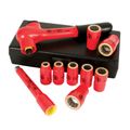 Product Image of 10-Piece Insulated Socket Set 3/8" Drive - Metric