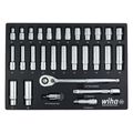 Product Image of 29-Piece, 1/2" Drive Standard and Deep Socket Tray Set - Metric
