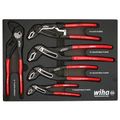 Product Image of 5-Piece Classic Grip V-Jaw Tongue & Groove Pliers Tray Set