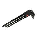 Product Image of 9-Piece Ball End Long Arm Hex L-Key Set, Metric, 36990