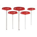 Product Image of 5-Piece MagicRing Ball End Hex T-Handle Set, Metric, 54090