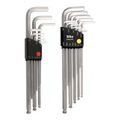 Product Image of 22-Piece Ball End Hex L-Key Set, SAE/Metric, 66993