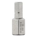 Product Image of Hex Screwdriver Insert Bit, 1/4" Drive, 1" OAL, 71324
