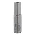 Product Image of Hex Screwdriver Insert Bit, 1/4" Drive, 1" OAL, 71956
