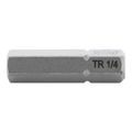 Product Image of Hex Screwdriver Insert Bit, 1/4" Drive, 1" OAL, 71960