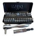 Product Image of Hex, Phillips, Slotted, Square & Torx Screwdriver Insert Bit Set, 74996