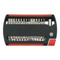 Product Image of Hex, Phillips, Slotted, Square & Torx Screwdriver Insert Bit Set, 79493