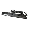Product Image of 8 Outlets, 120 Volts, 15 Amps, 6 ft Cord, Power Outlet Strip, J08B0B