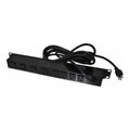 Product Image of 8 Outlets, 120 Volts, 15 Amps, 15 ft Cord, Power Outlet Strip, J08B2B