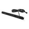 Product Image of 6 Outlets, 120 Volts, 20 Amps, 15 ft Cord, Power Outlet Strip, J60B2B20