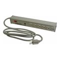 Product Image of 6 Outlets, 120 Volts, 15 Amps, 6 ft Cord, Power Outlet Strip, M6BZ