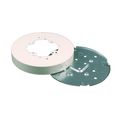 Product Image of 6-3/8" Dia. Solid Base Fixture Box Fitting (White)