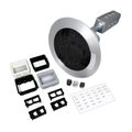 Product Image of AV3 Flush 4" Poke-Thru Assembly (Black)