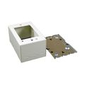 Product Image of Single-Gang Deep Switch & Receptacle Device Box Fitting (Ivory)