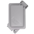 1-Gang Cast While-In-Use Weatherproof Cover (Gray)