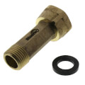 Product Image of 1/2" x 3/4" NPSM Water Meter Coupling (Lead Free)