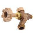 Product Image of Model 101 1/2" x 3/4" Sweat Inlet Anti-Siphon Mild Climate Wall Faucet