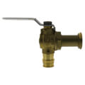 Product Image of 1" PEX x 1-1/4" NPSM ProPEX LF Brass Elbow Water Service Meter Valve