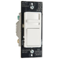 Product Image of Wide Slide Single-Pole 3-Way Preset CFL/LED Slide Dimmer Switch, 450W - White (120V)