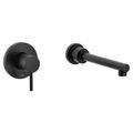 Product Image of Align Matte Black 1 Handle Tub Filler