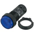 Product Image of Harmony XB7 Monolithic Push Button w/ Integral LED, Spring Return, 1 NO, Blue (24 VAC/DC)