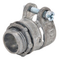 Product Image of 1/2" Zinc Straight Squeeze Connector