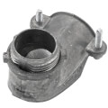 Product Image of 3/4" Non-Insulated 90-Degree Zinc 2-Screw Clamp Connector