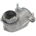 Product Image of 1" Non-Insulated 90-Degree Zinc 2-Screw Clamp Connector