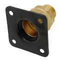 Product Image of 1" Termination Fitting x 1" Male NPT w/ Square Flange